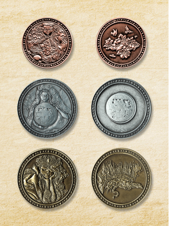 LARP Münzen "Göttin" Produktbild